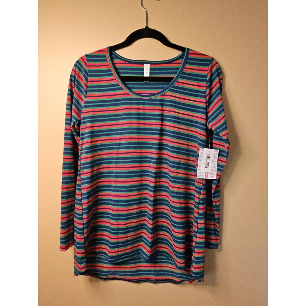 LuLaRoe Lynnae Long Sleeve Top Multicolor Women’s